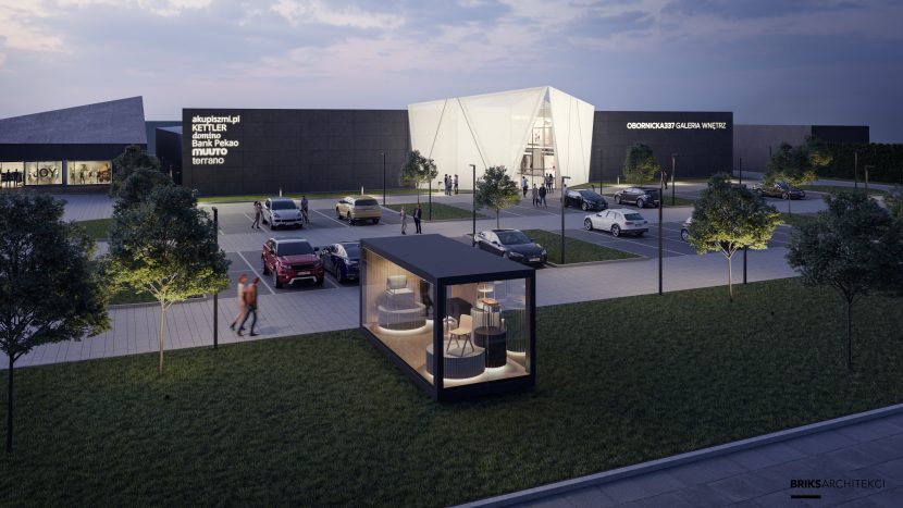 Widok Galerii 337 Obornicka Poznań